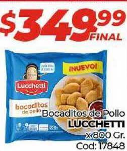 Diarco Lucchetti Bocaditos De Pollo x 800gr oferta