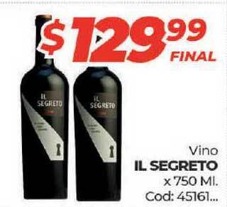 Diarco IL Segreto Vino x 750ml oferta