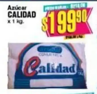 Azúcar Calidad x 1kg