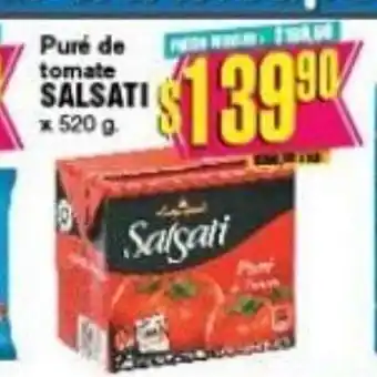 Puré de Tomate Salsati x 520g