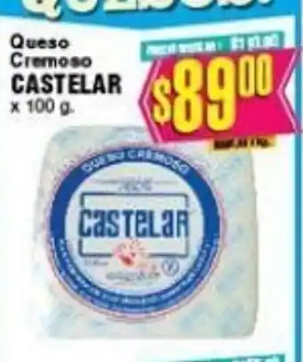 Queso Cremoso Castelar x 100g