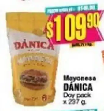 Mayonesa Dánica Doy Pack x 237g