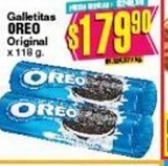 Galletitas Oreo Original x 118g