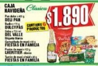 Supermercados Seven Caja Navideña oferta