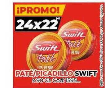 Diarco Paté-picadillo Swift x 90gr oferta