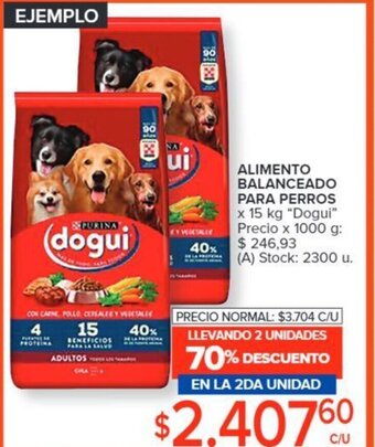Carrefour Alimento Balanceado Para Perros oferta