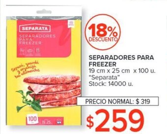 Carrefour Separadores Para Freezer oferta