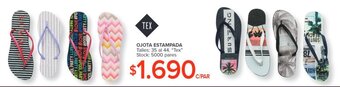 Carrefour Ojota Estampada oferta