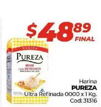 Diarco Pureza Harina Ultra Refinada 1kg oferta