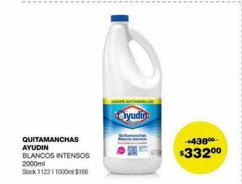 Atomo Conviene Quitamanchas ayudin oferta