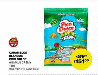Atomo Conviene Caramelos blandos pico dulce oferta