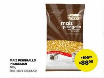 Atomo Conviene Maiz pisingallo prodeman oferta