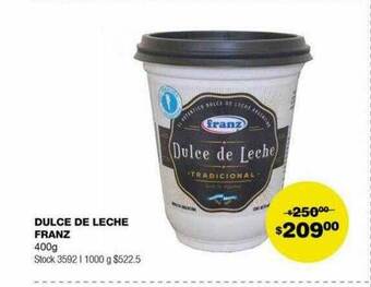 Atomo Conviene Dulce de leche franz oferta