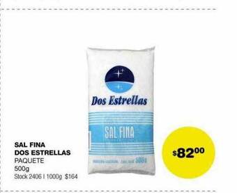 Atomo Conviene Sal fina dos estrellas oferta