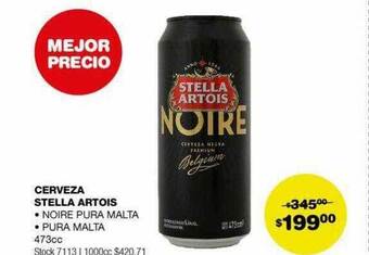Atomo Conviene Cerveza stella artois oferta