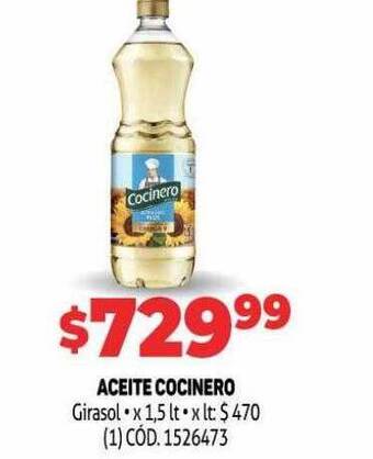 Makro Aceite cocinero girasol oferta
