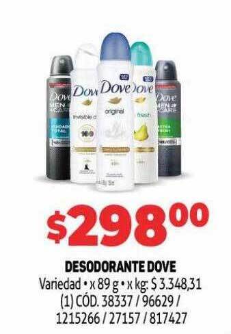 Makro Desodorante dove oferta