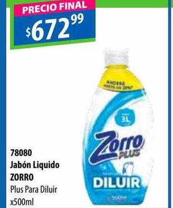 Micropack Jabón liquido zorro oferta