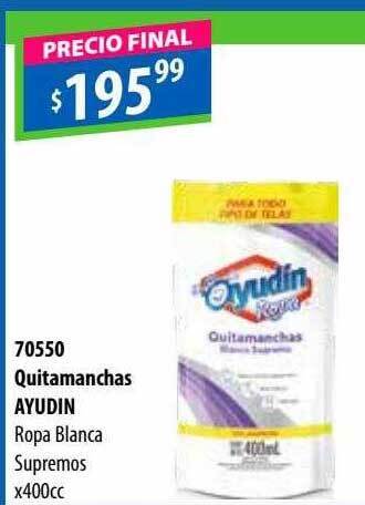 Micropack Quitamanchas ayudin oferta
