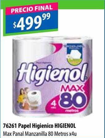 Micropack Papel higienico higienol oferta