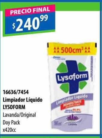 Micropack Limpiador liquido lysoform oferta
