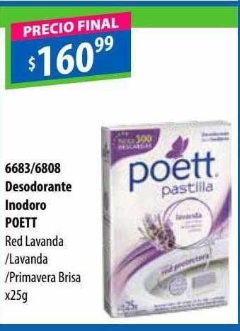 Micropack Desodorante inodoro poett oferta