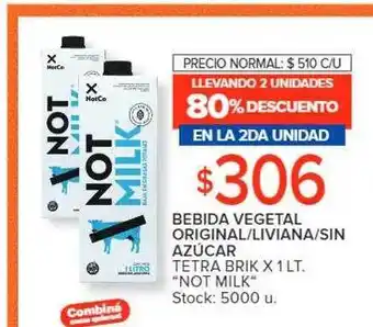 Carrefour Bebida vegetal original-liviana-sin azucar oferta