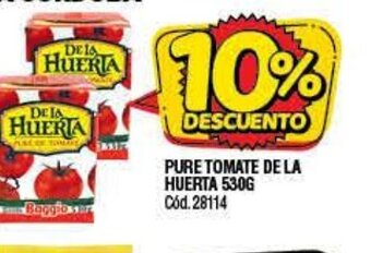 Supermercados Yaguar Pure Tomate De La Huerta 530g oferta