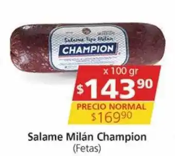 Salame milán champion