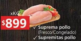 Supermercados Aiello Suprema pollo supremitas pollo oferta