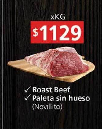 Roast beef paleta sin hueso