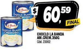 Supermercados Yaguar Choclo La Banda Am. Crem.350g oferta