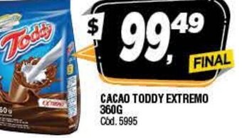 Supermercados Yaguar Cacao Toddy Extremo 360g oferta