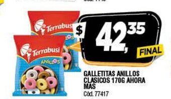 Supermercados Yaguar Galletitas Anillos Clasicos 170g Ahora Mas oferta
