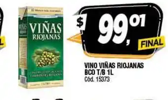 Supermercados Yaguar Vino Viñas Riojanas oferta