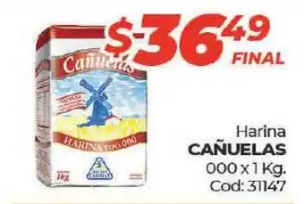 Diarco Cañuelas Harina 1kg oferta