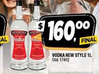 Supermercados Yaguar Vodka New Style 1L oferta