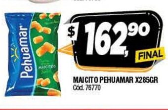 Supermercados Yaguar Maicito Pehuamar x 285gr oferta