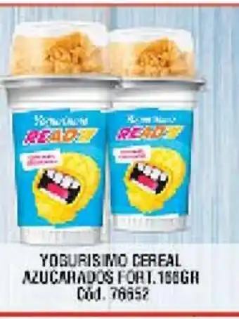 Supermercados Yaguar Yogurismo Cereal Azucahados 188g oferta