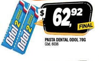 Supermercados Yaguar Pasta Dental Odol 70g oferta