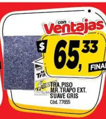 Supermercados Yaguar Tra.Piso Mr. Trapo ext Suave Gris oferta