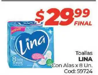 Diarco Lina Toallas Con Alas oferta