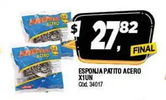 Supermercados Yaguar Esponja Patito Acero x 1un oferta