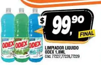 Supermercados Yaguar Odex Limpiador Liquido x 1.8ml oferta