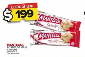 Carrefour Maxi Postre de maní mantecol x 111g oferta