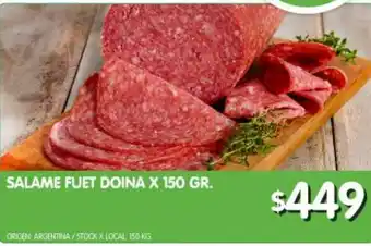 Salame fuet doina 150g