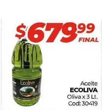 Diarco Ecoliva Aceite Oliva oferta