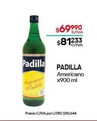 Nini Mayorista Padilla Americano X900 Ml oferta