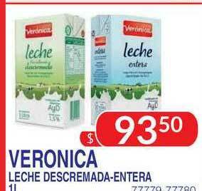 Masivos Veronica Leche Descremada-entera 1L oferta