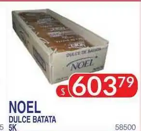 Masivos Noel Dulce Batata 5k oferta